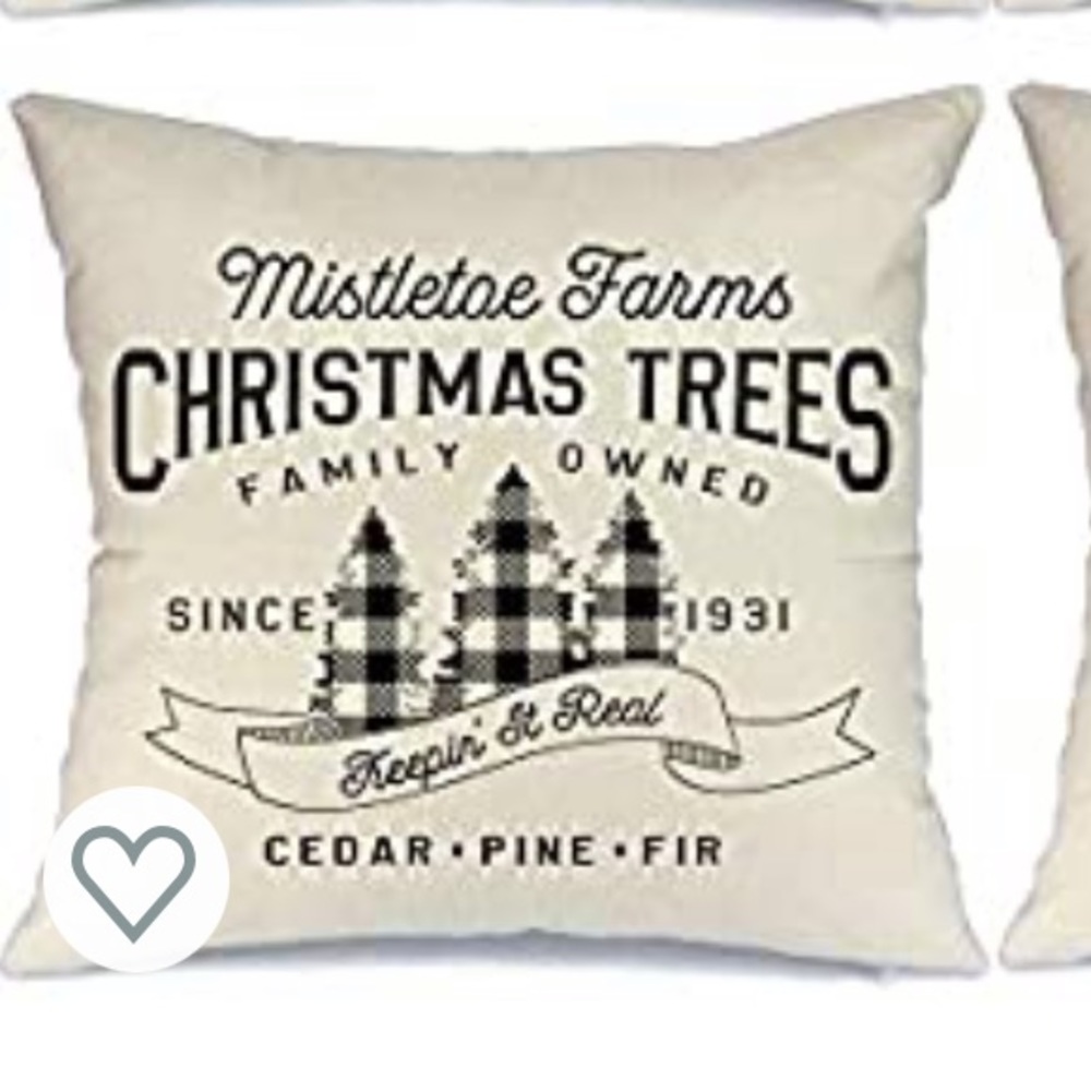 HOLIDAY THROW PILLOW